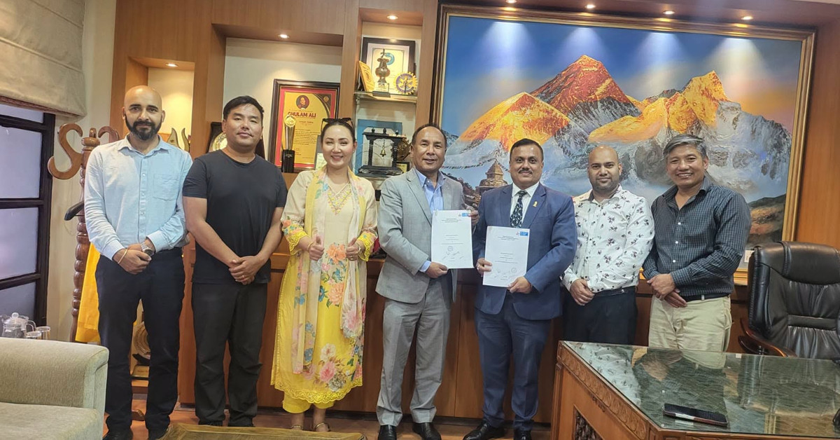 दक्ष पर्वतारोहण जनशक्ति उत्पादन गर्न पर्यटन बोर्ड र एनएमएबीच सम्झौता